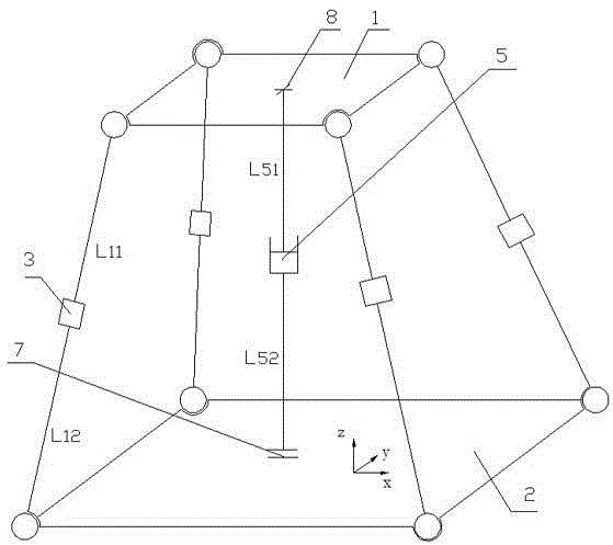 Variable-topology four-degrees-of-freedom parallel mechanism
