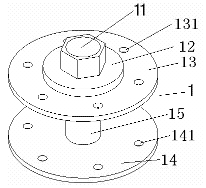 Multidirectional error-adjustable node suitable for suspend-dome space structure