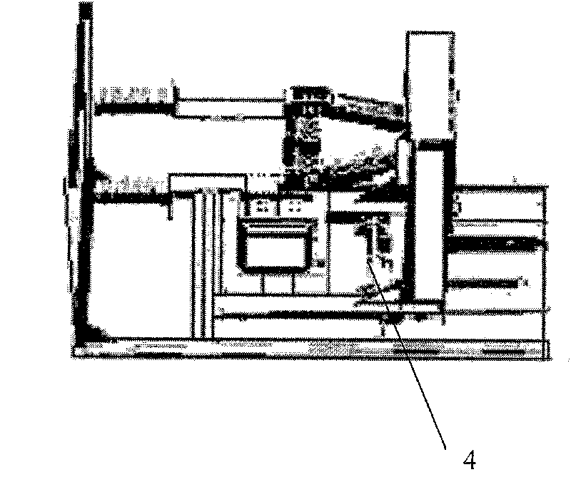 Handcart propelling mechanism of single phase vacuum circuit breaker in electric railway user