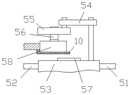 Wear-resistant and shock-resistant agricultural material conveying device