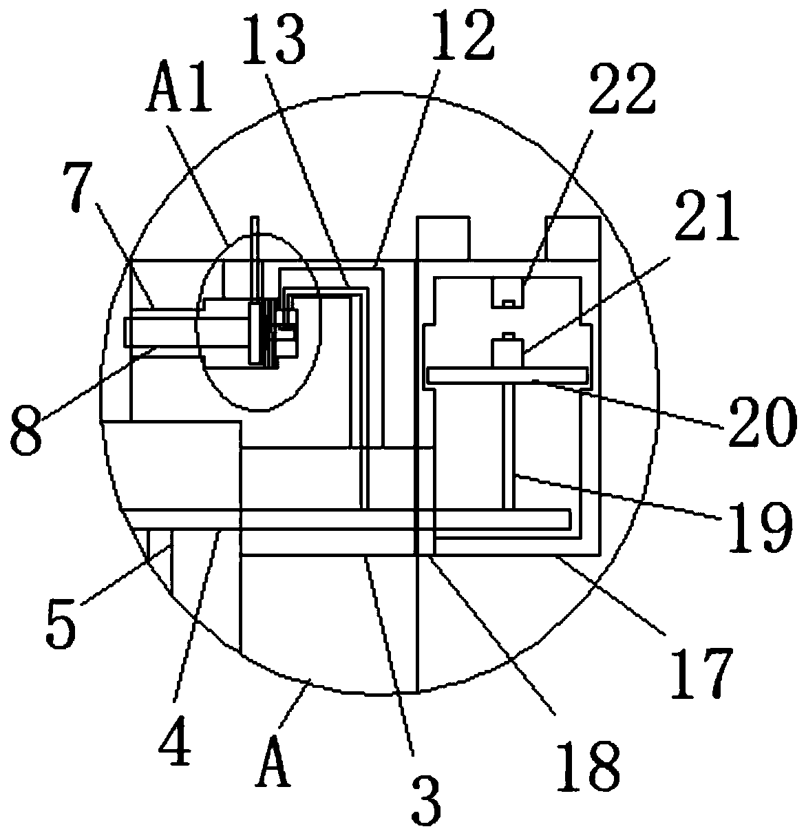 Early warning device for treatment of textile slurry