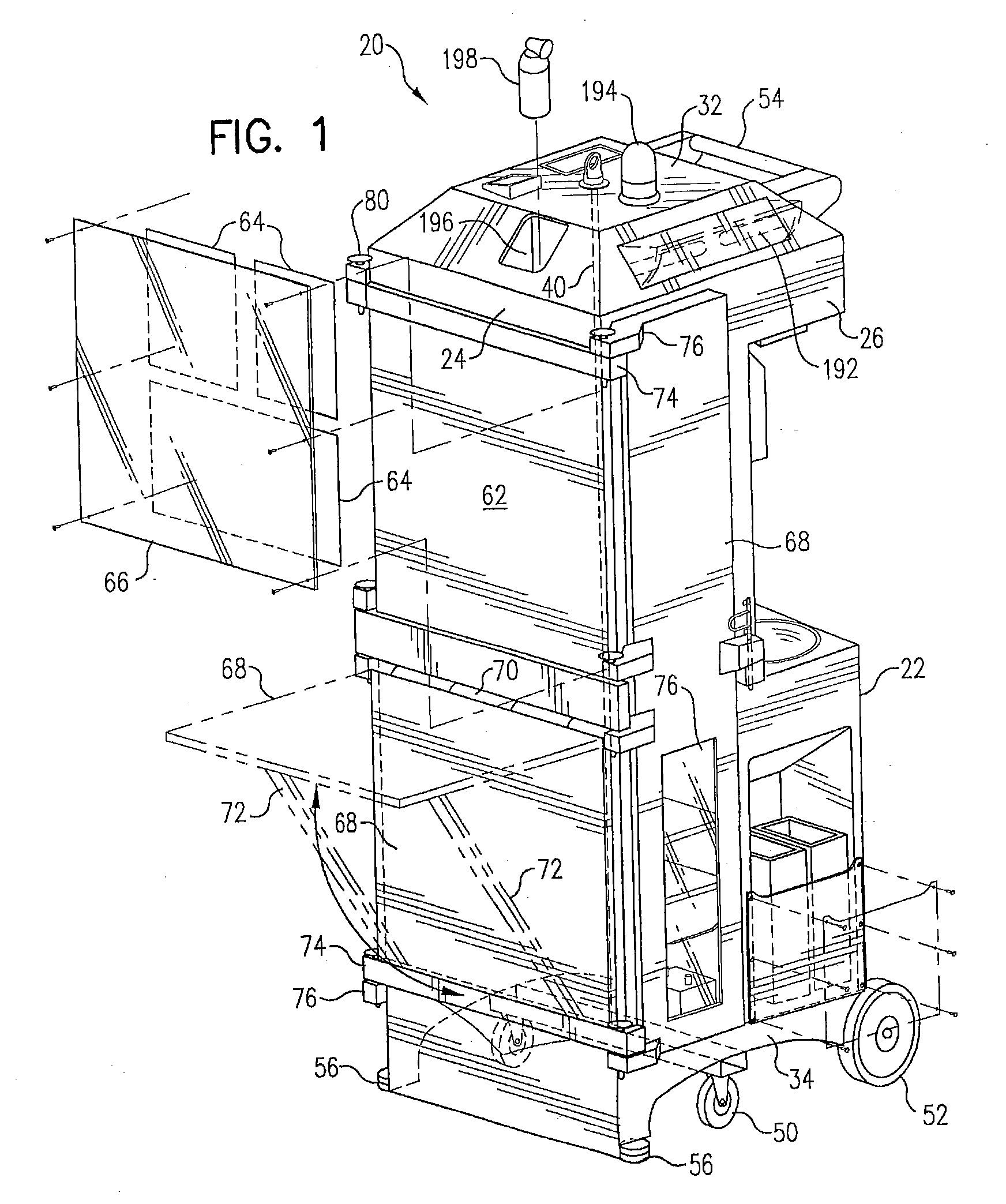 Mobile safety compliance apparatus