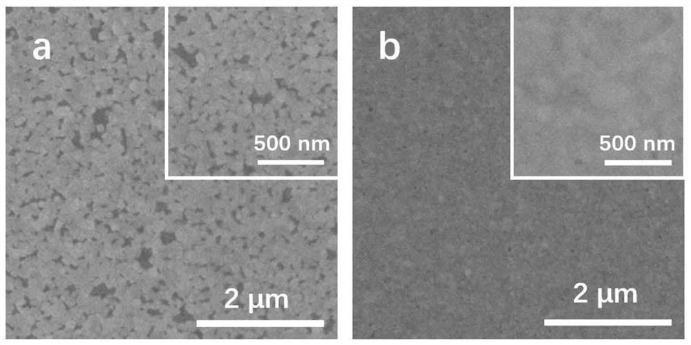Low roll-off quasi-two-dimensional perovskite light-emitting diode and its preparation method