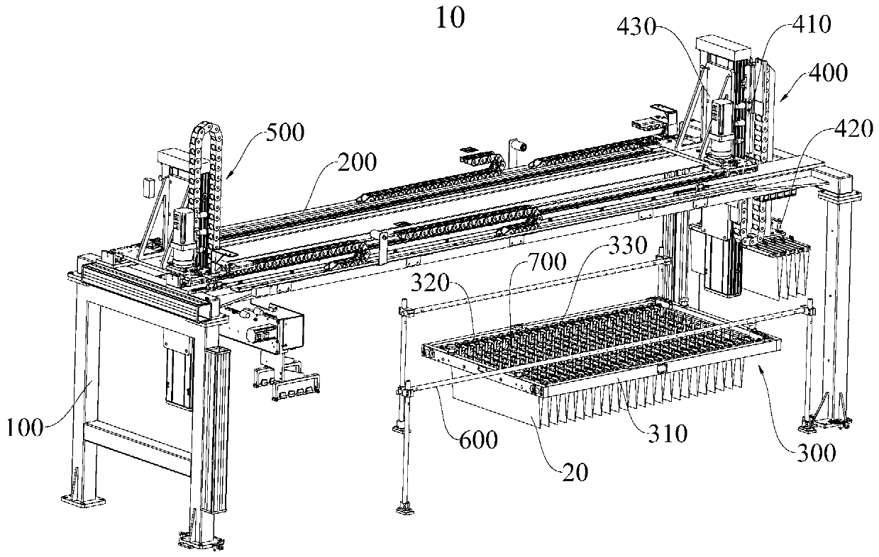 Stacking device