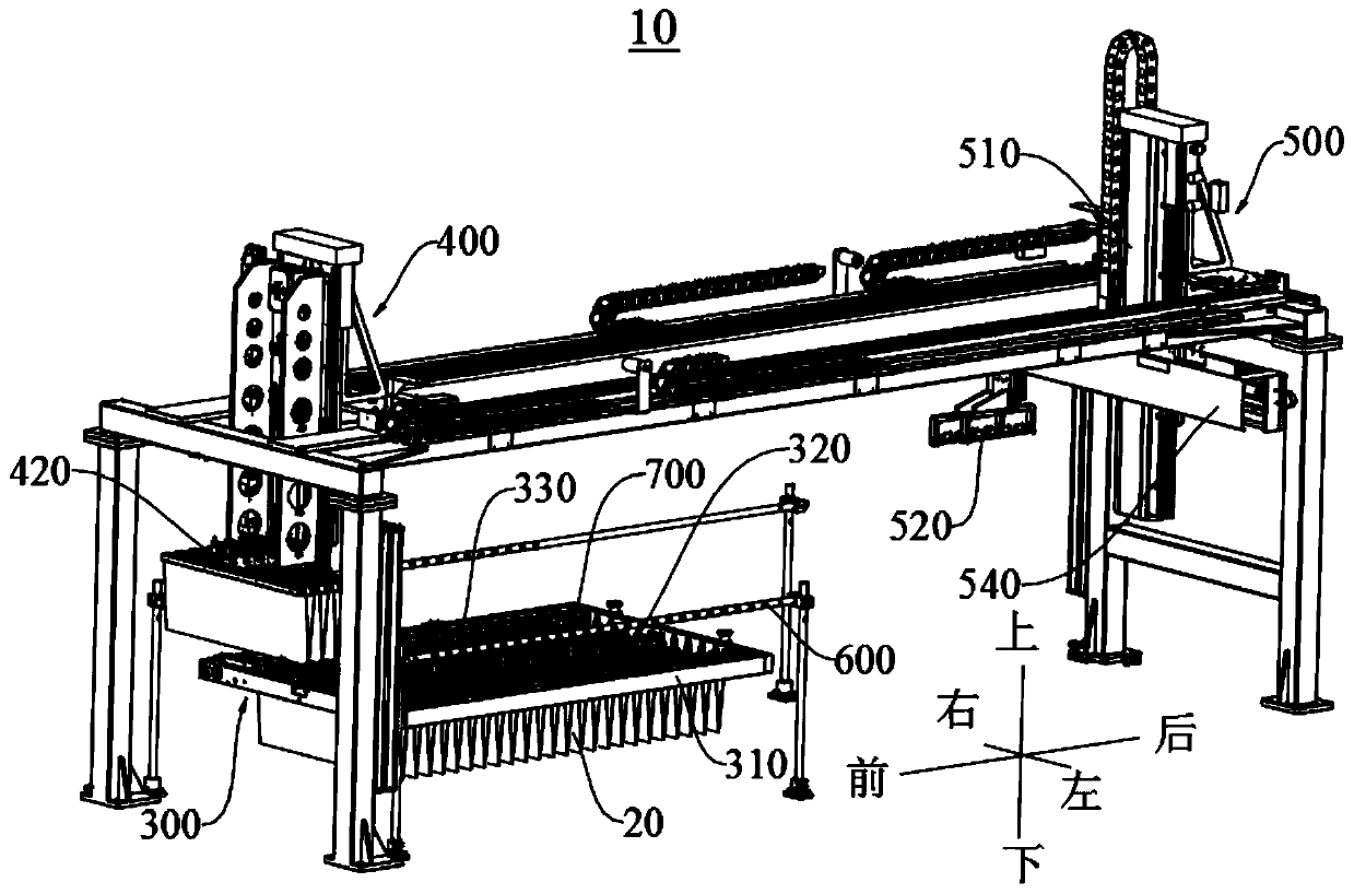 Stacking device