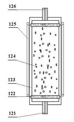 Low-temperature displacement chromatography hydrogen isotope separation device and method