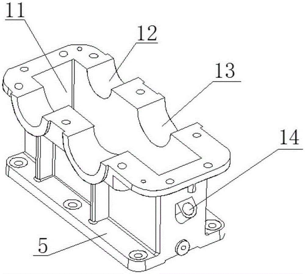 Reduction gearbox of sand dredger and machining method for reduction gearbox