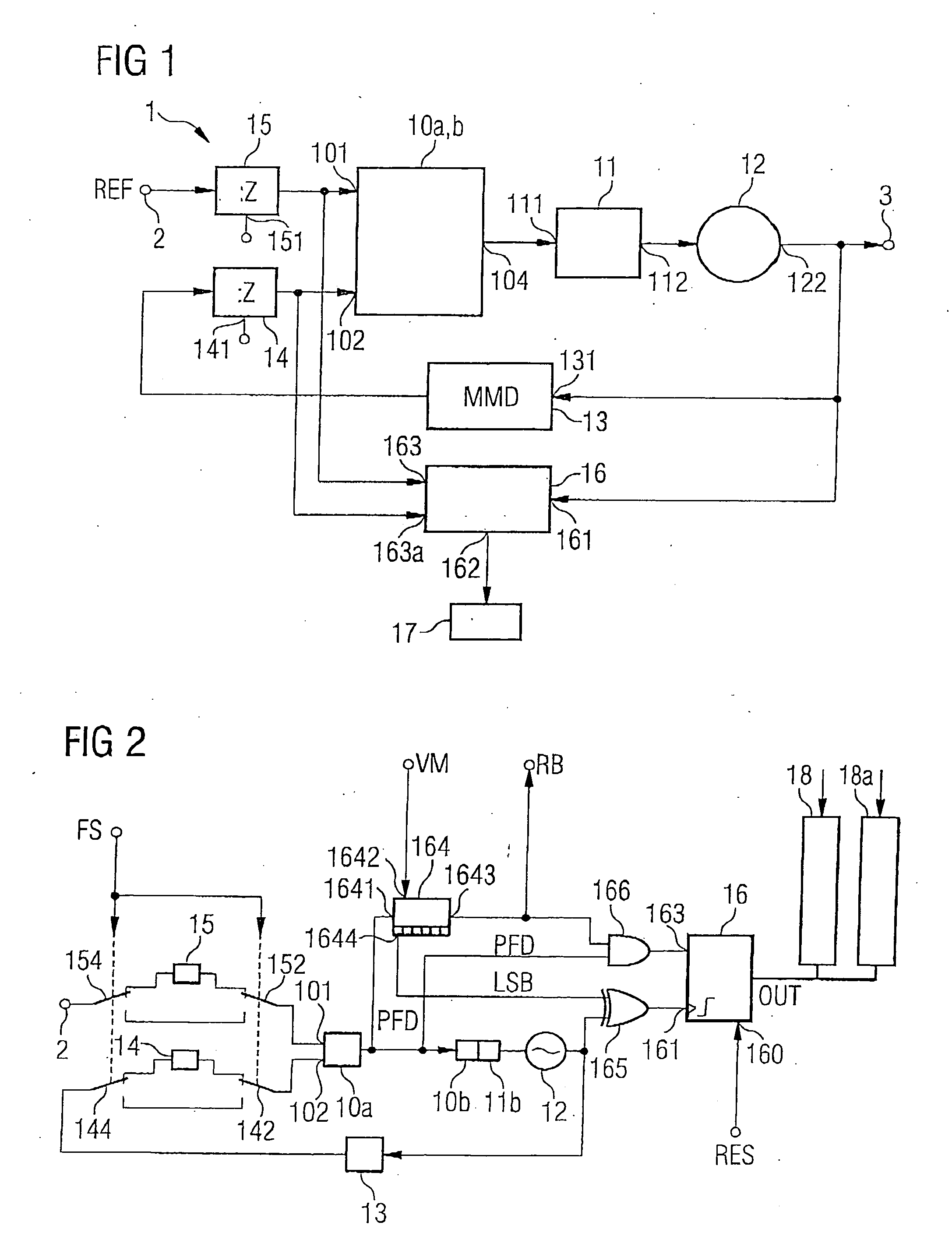 Circuit arrangement and method for determining a frequency drift in a phase locked loop