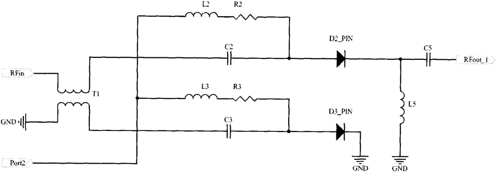 A bipolar pi-type pin diode electronically adjustable attenuator