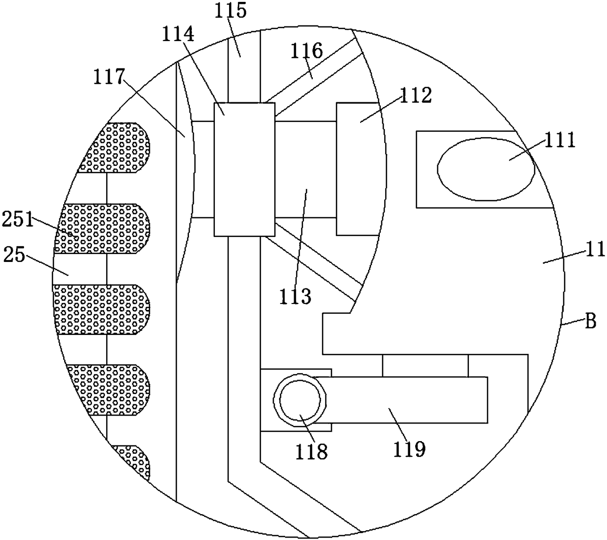 Fermentation preparation equipment for cold and heat interaction for brewing Chinese wolfberry fruit wine