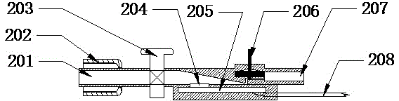 Method and device for instructing deep venous puncture and catheterization