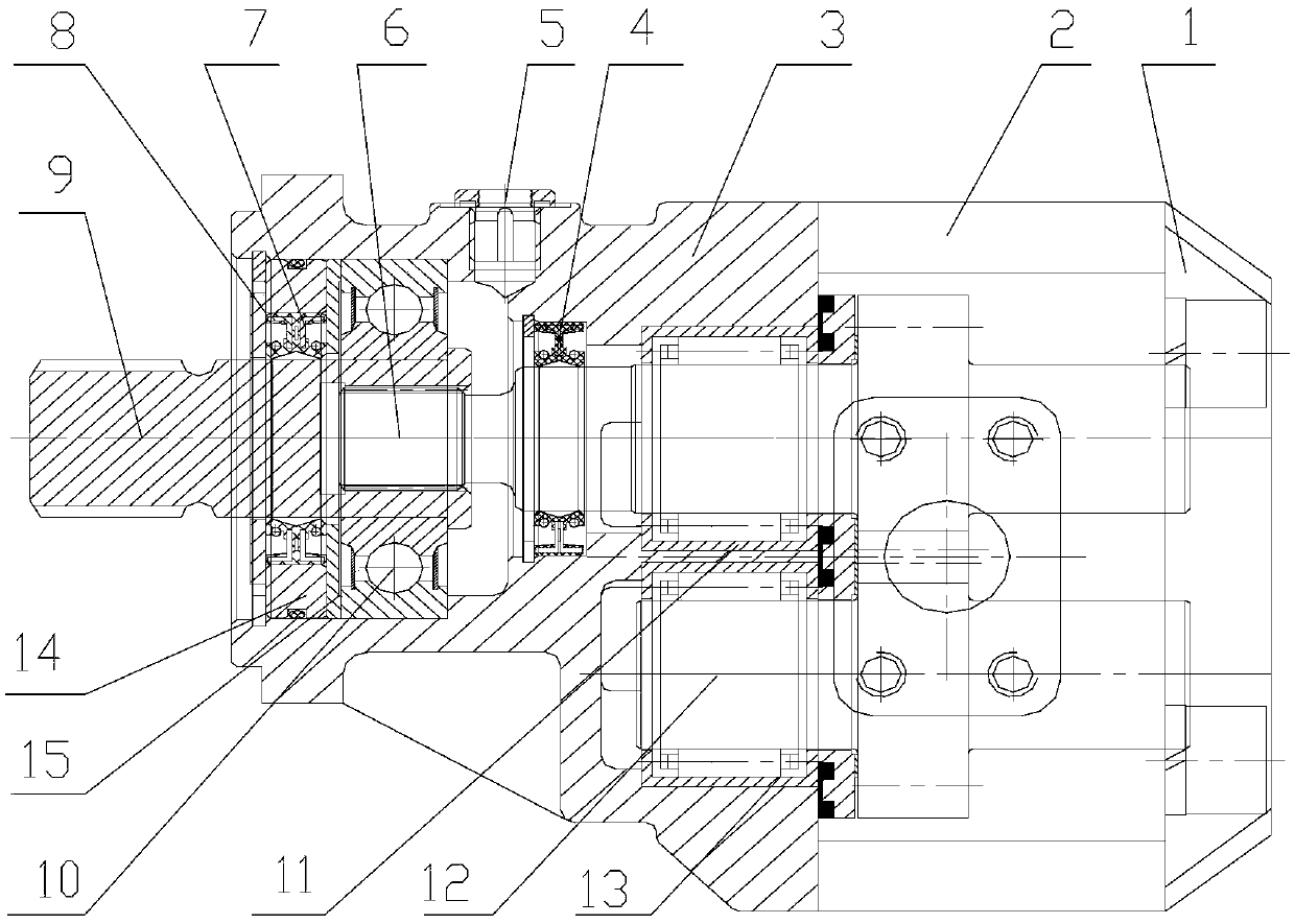 Gear pumps and construction machinery