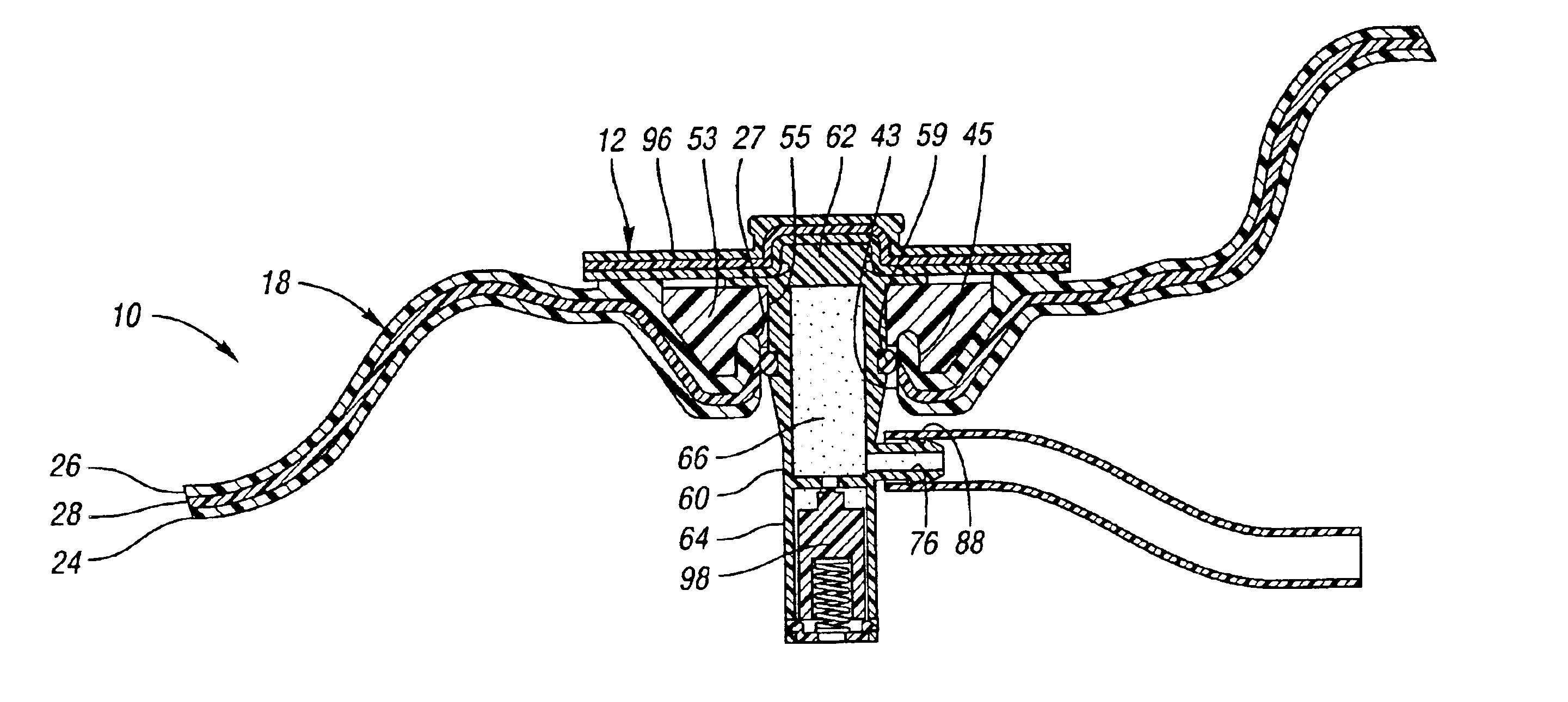 Fuel tank venting system for reduced fuel permeation
