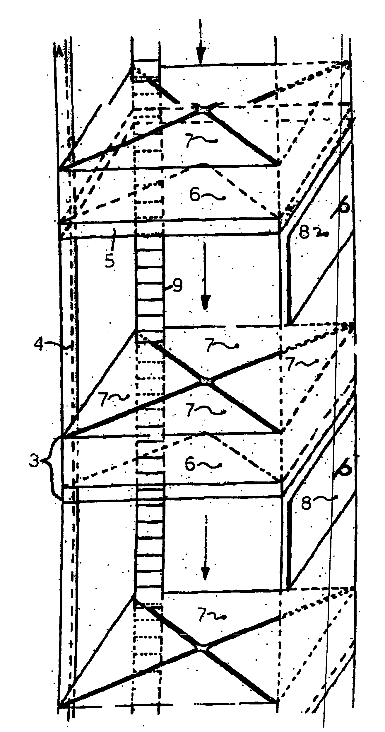 Moldular, External Emergency Structure Particularly Suitable for use as a Fire Escape