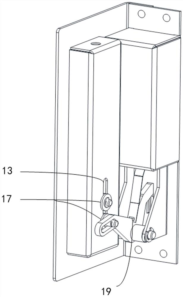 Door lock buckling mechanism