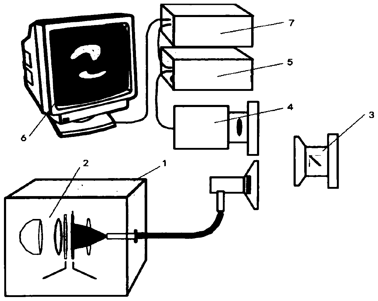 An oled urine analysis device