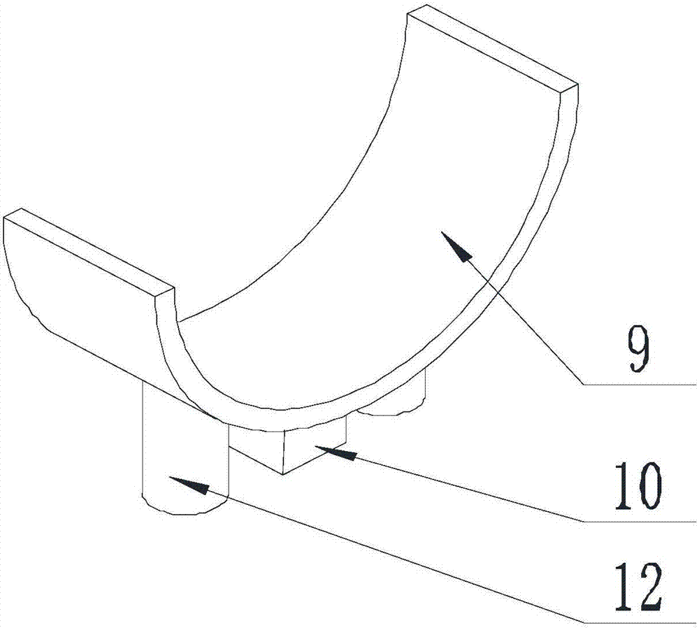 Bearing-area-adjustable oil drum moving tool