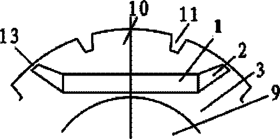Built-in permanent-magnetic motor rotor and motor comprising same