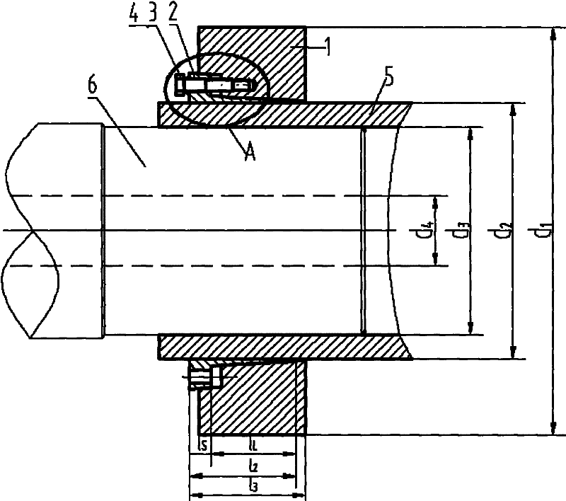 Method for checking intensity of wind power locking disk