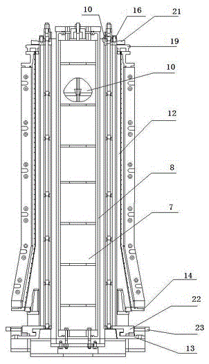 Equipment and its manufacturing process for manufacturing concrete pressure pipes with internal mold rigid expansion