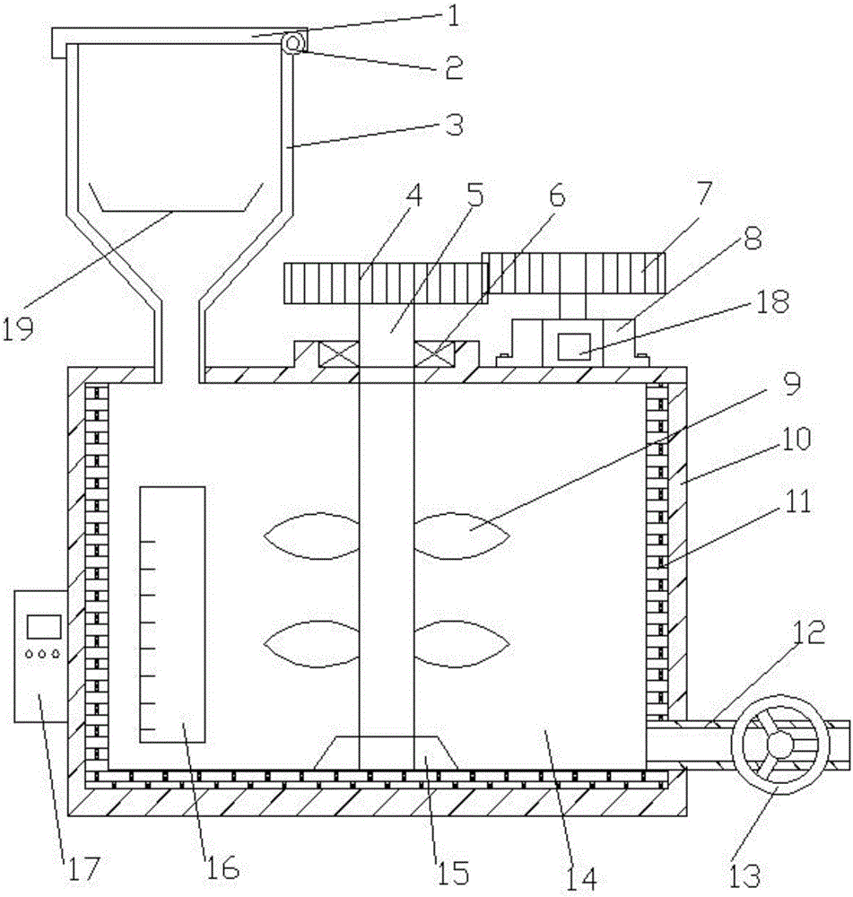 Efficient polyvinyl chloride material granulator