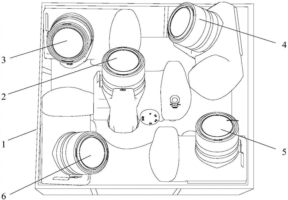 Multi-view Stereo Aerial Camera Device for Unmanned Aerial Vehicle and Method for Determining its Focus Length