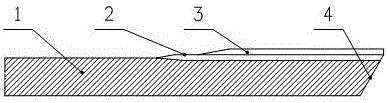 Anticorrosion surfacing method for inner wall of steel pipe welding seam