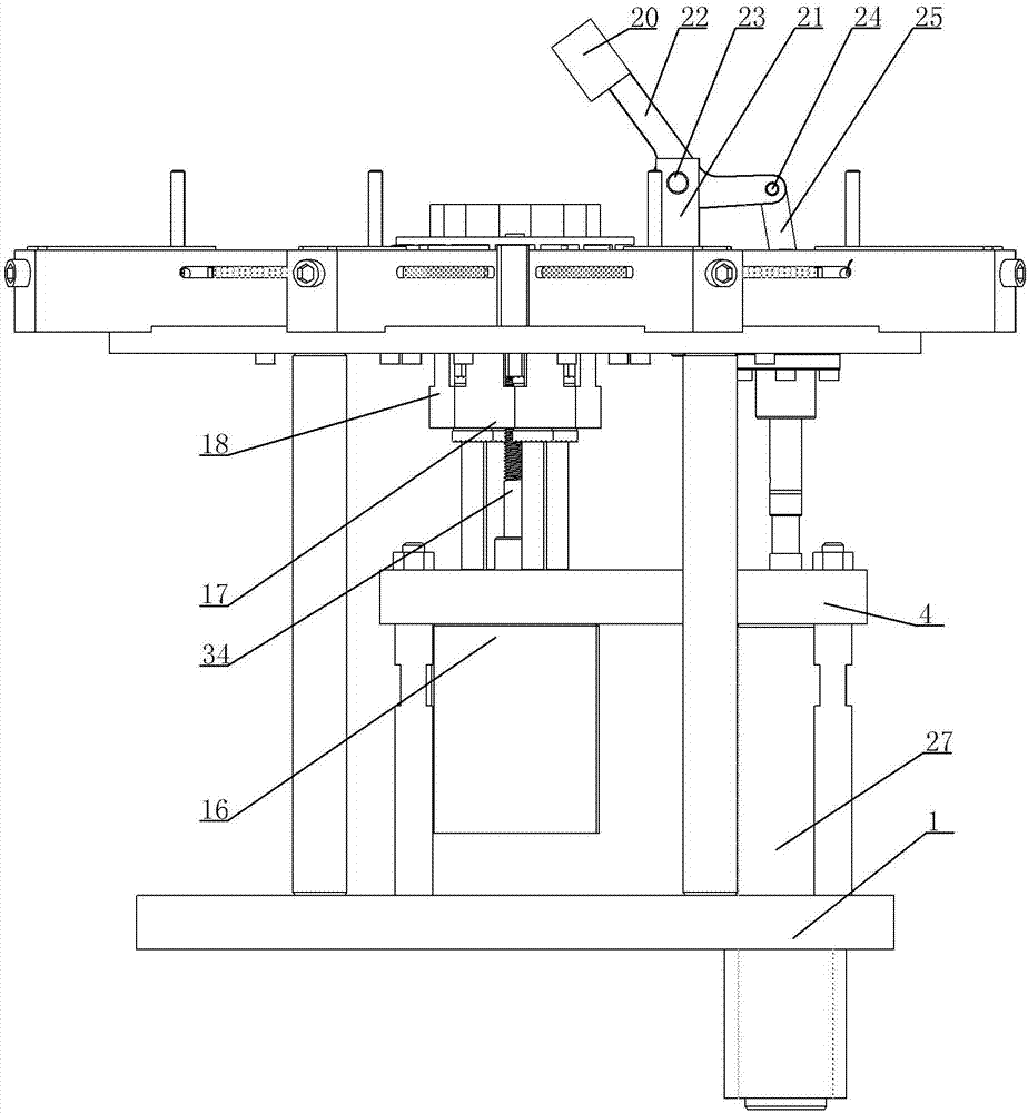 Clamp for mounting magnet