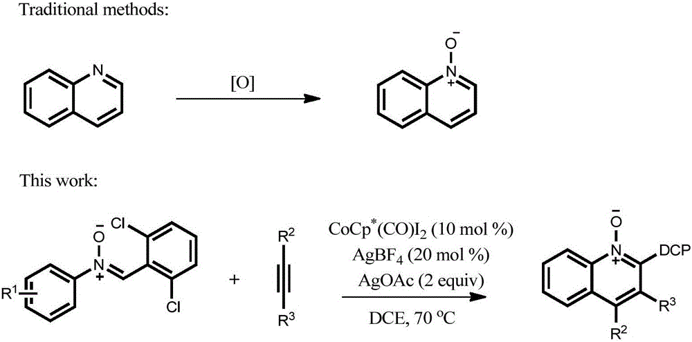 Preparation method of 2,3,4-trisubstituted quinoline-N-oxide compound