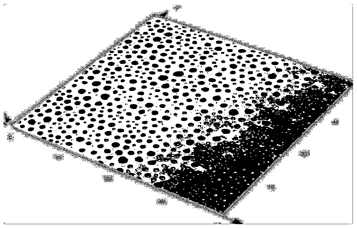 Microstructure surface antifouling material and preparation method thereof