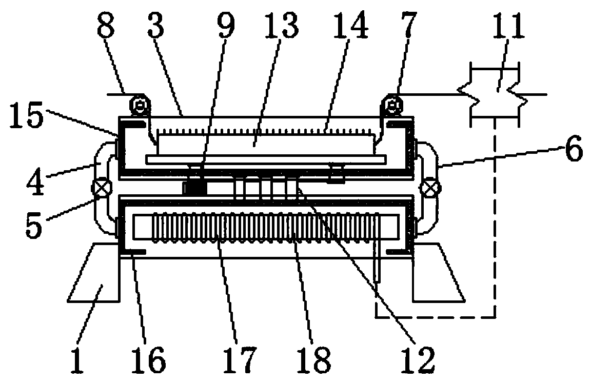 Recyclable optical cable production equipment