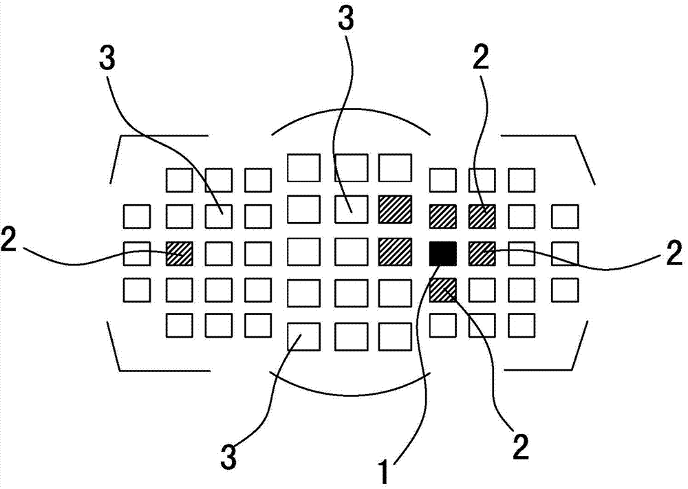 Image interest area extraction method based on eyeball tracking and automatic focus system