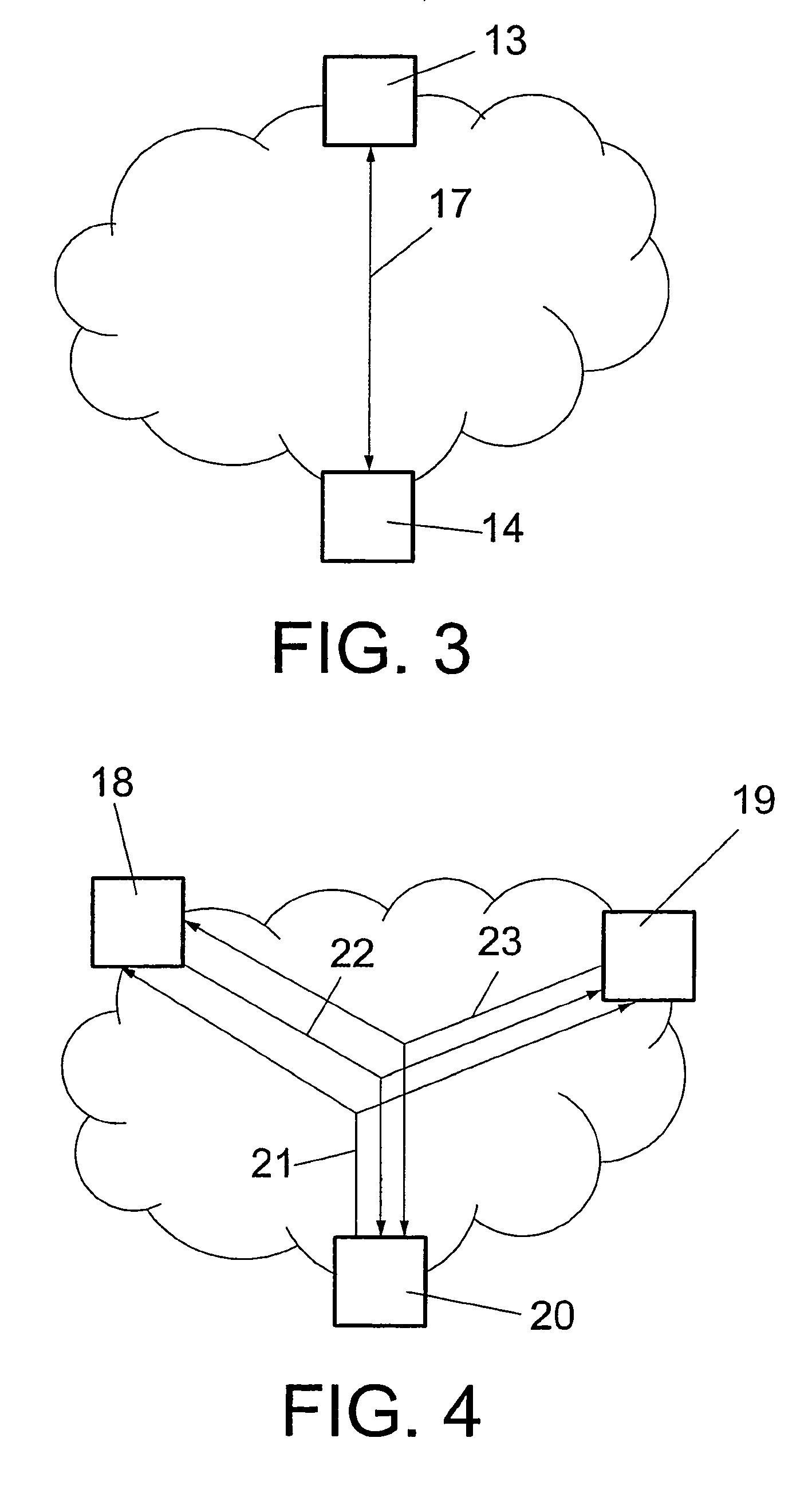 Method of switching packets in a transmission medium comprising multiple stations which are connected using different links