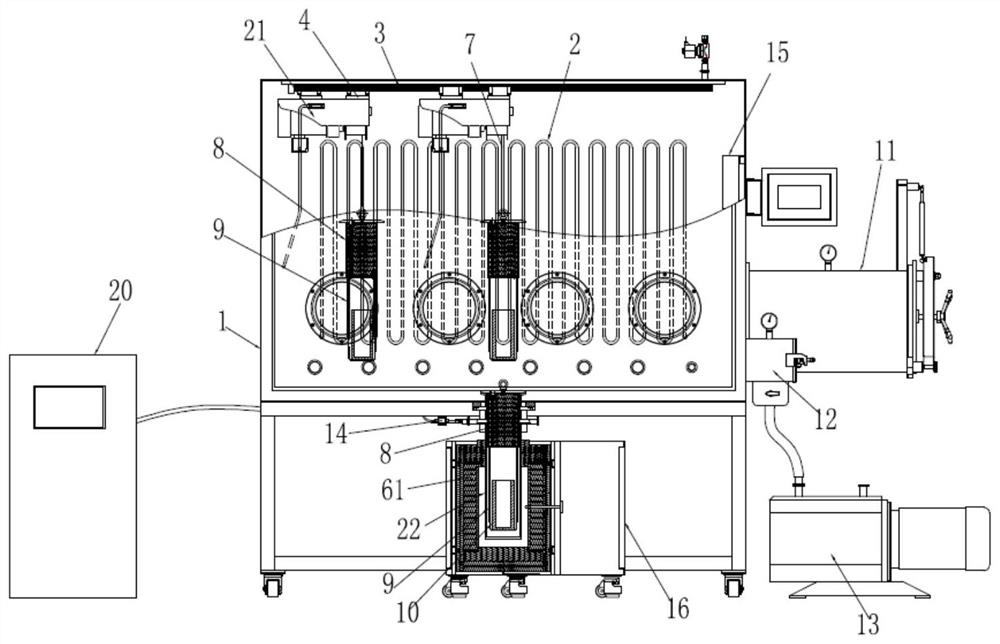 Continuous preparation method of gallium-based liquid alloy