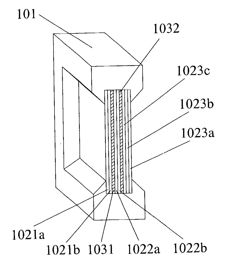 Electromagnetic radiation attenuating and scattering member with improved thermal stability