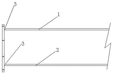 Deformation-preventive welding process for end plates of steel structure roof truss