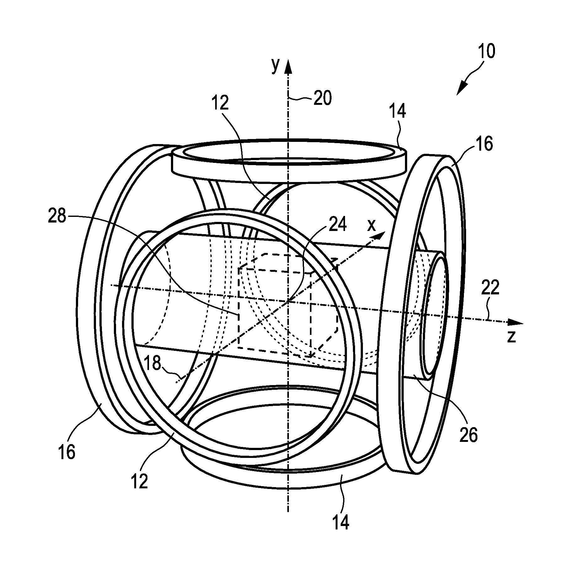 Apparatus and method for non-invasive intracardiac electrocardiography using MPI