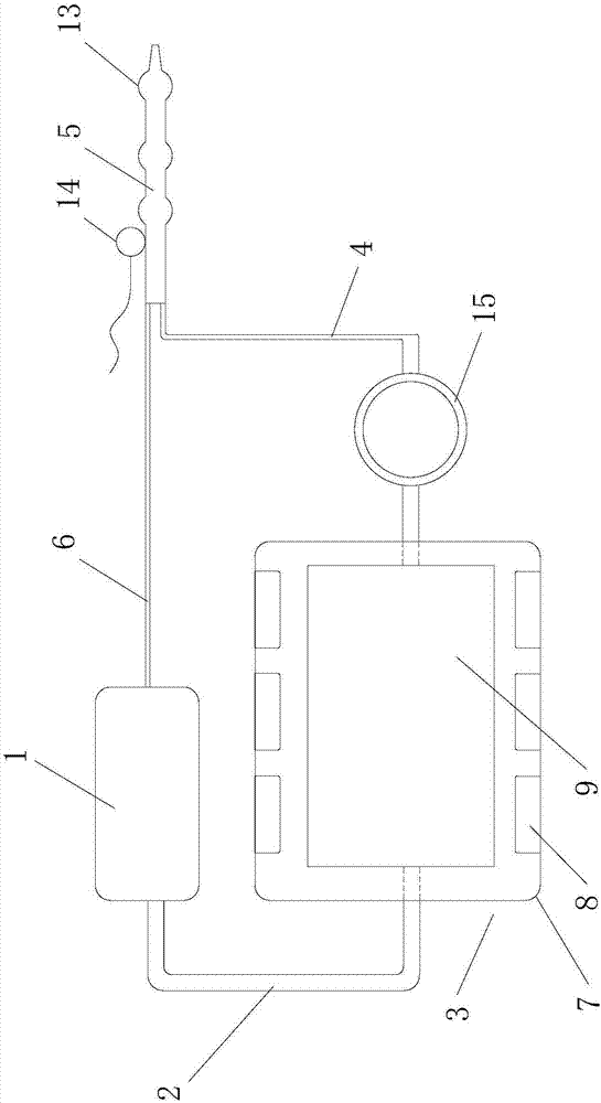 Intravascular mild hypothermia therapy device