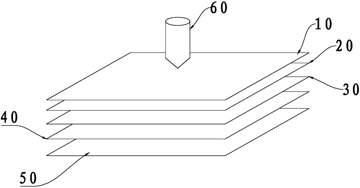 A kind of drilling method of polymer thermistor printed circuit board