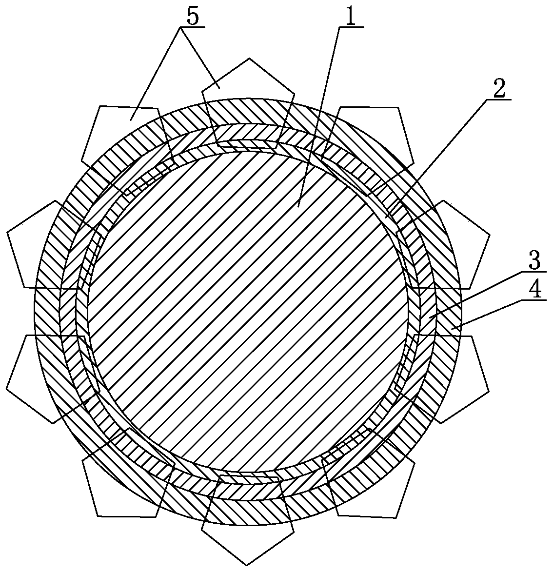 Self-sharpening diamond wire for silicon wafer cutting and manufacturing method and using method thereof