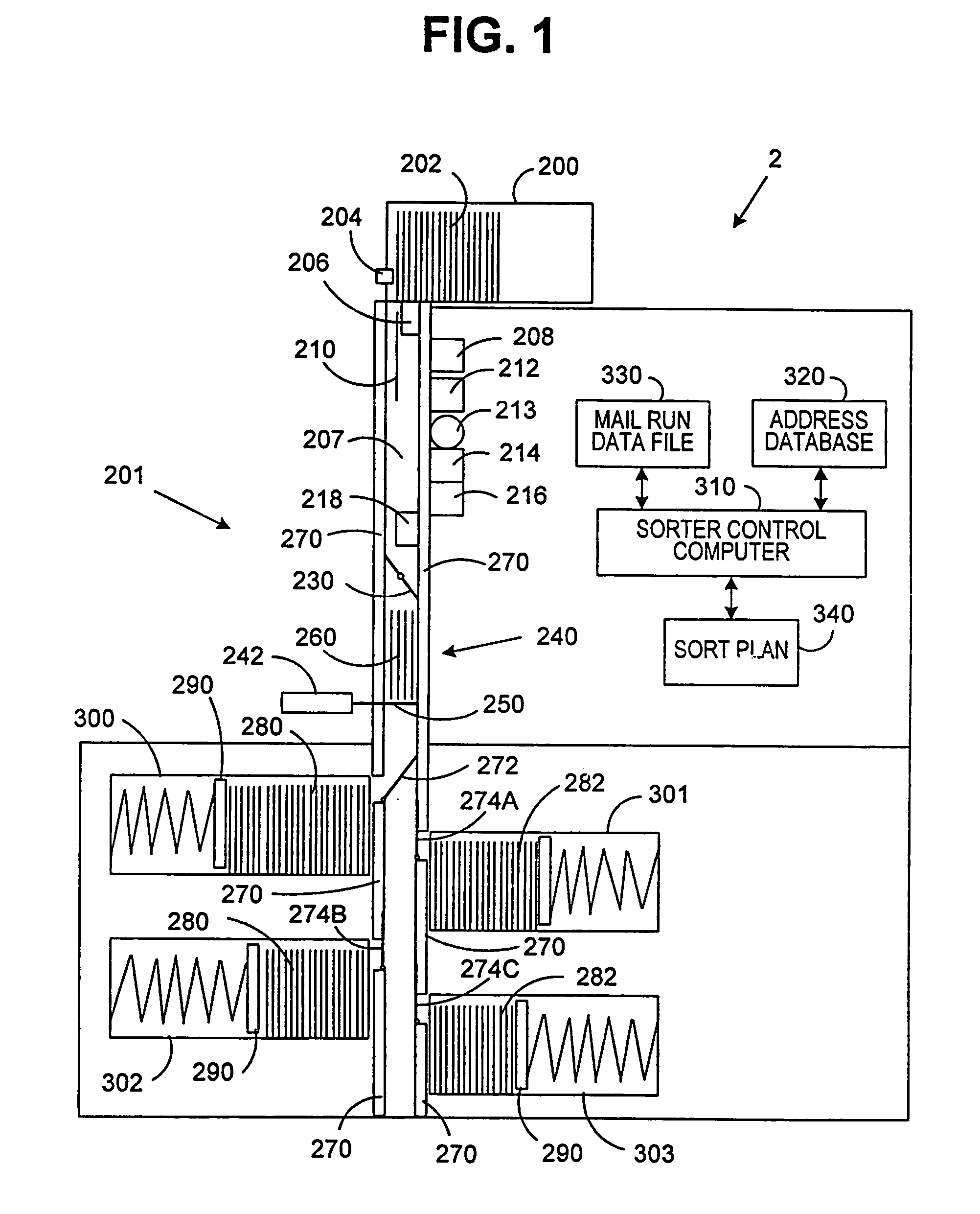 System and method for grouping mail pieces in a sorter