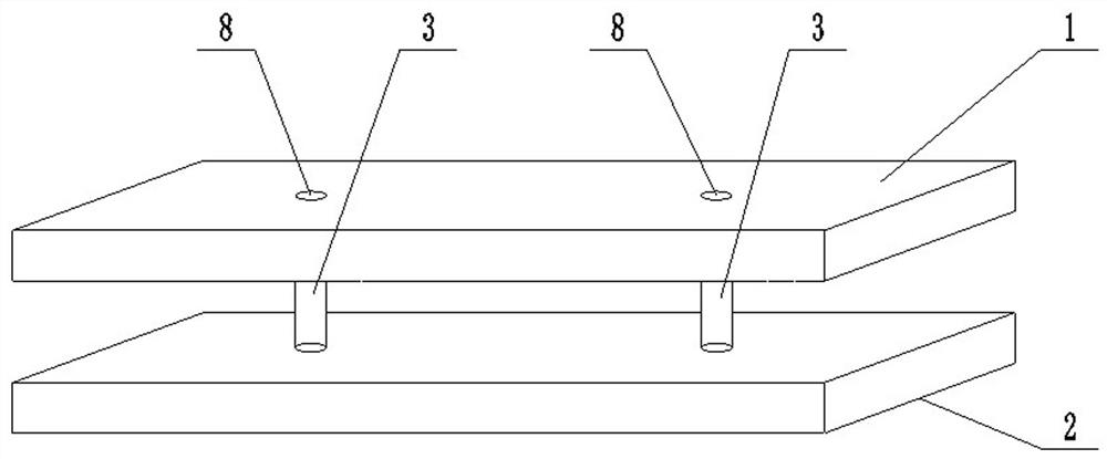 Keel structure with variable bending rigidity