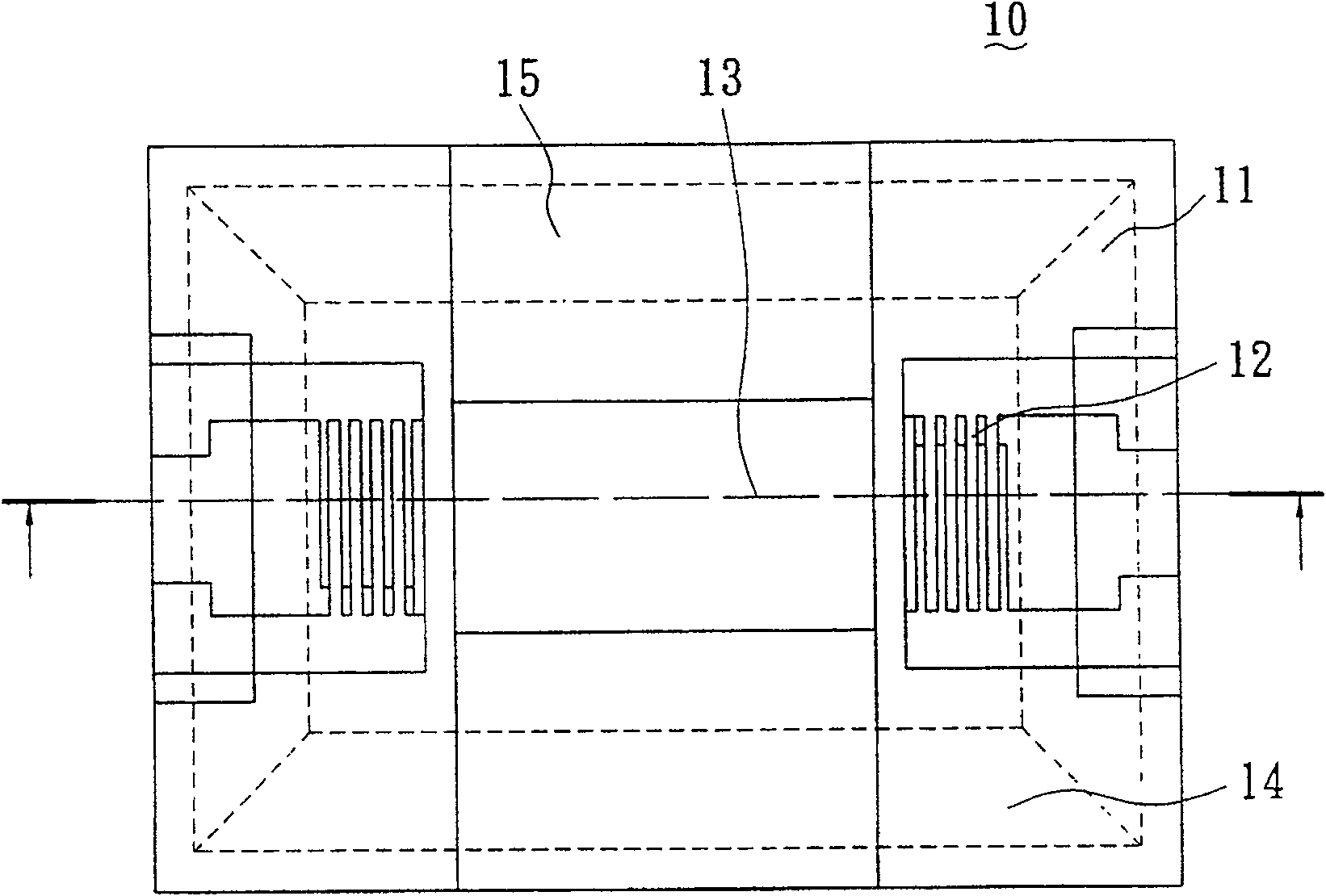 Sound wave sensing method and apparatus with integrated micro flow passage