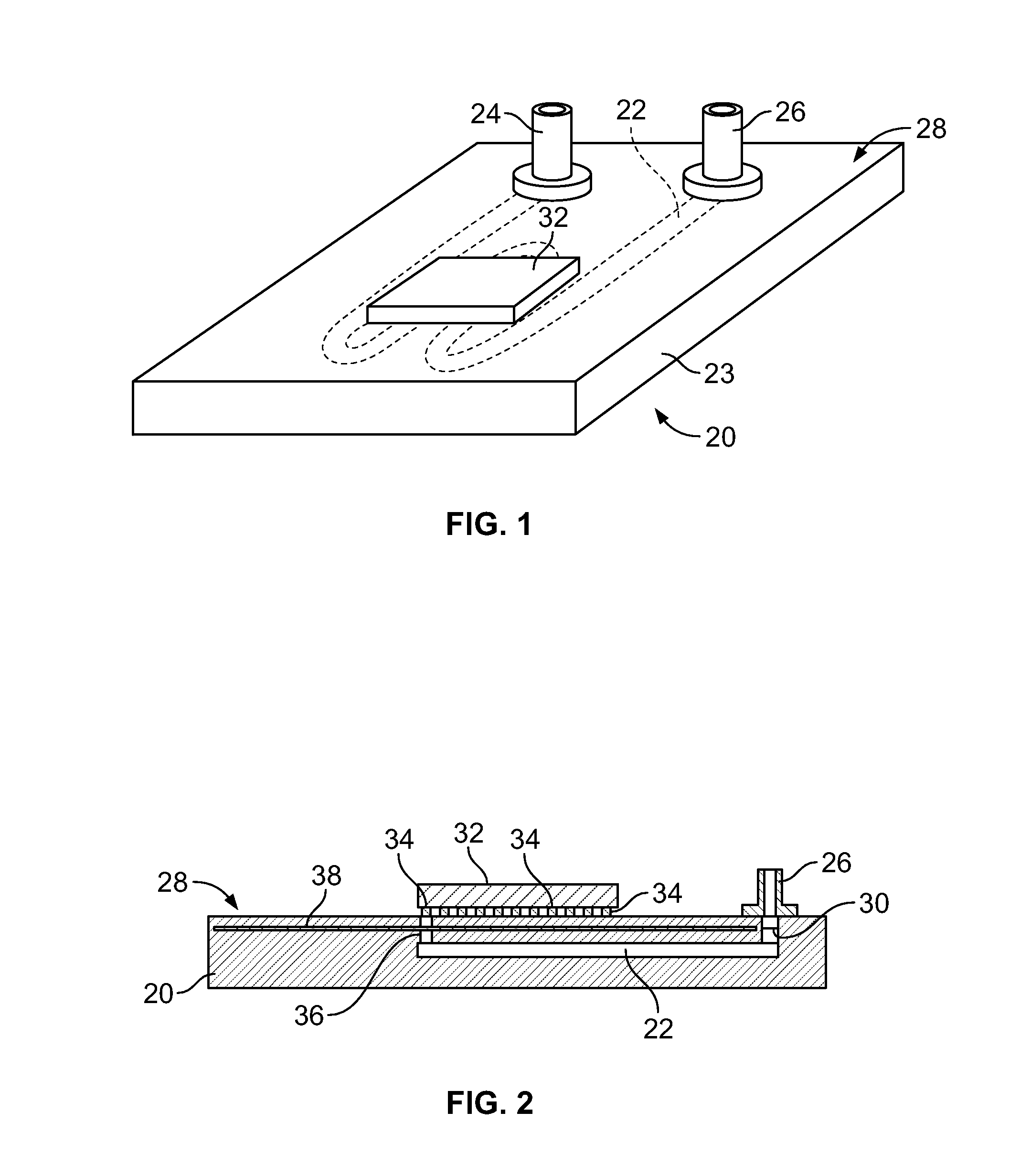 Method and apparatus for cooling in miniaturized electronics