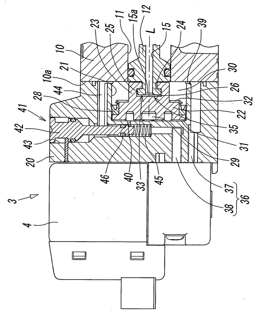 Solenoid-operated pilot type spool valve