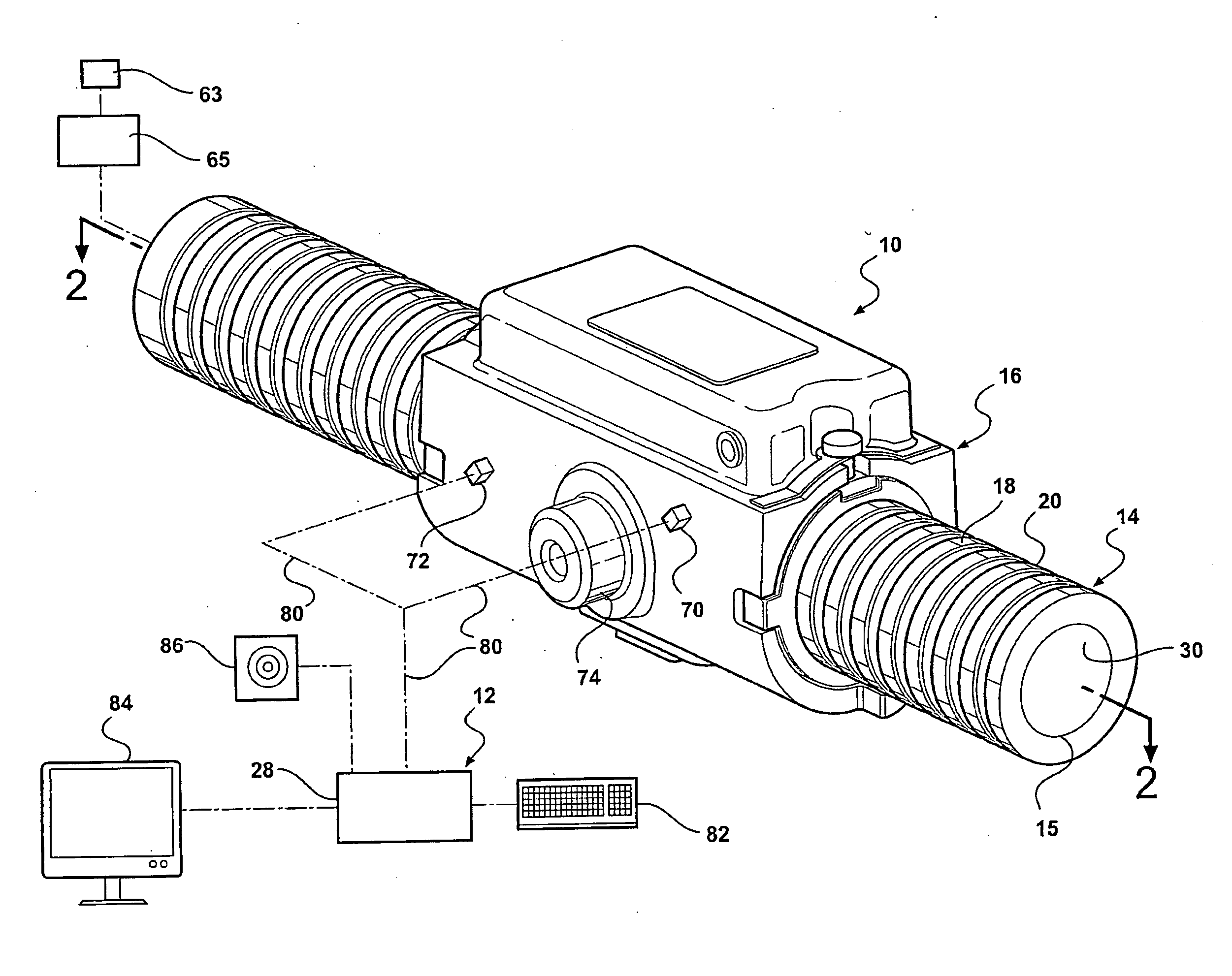 Linear Motion Assembly With Monitoring System and Method of Monitoring