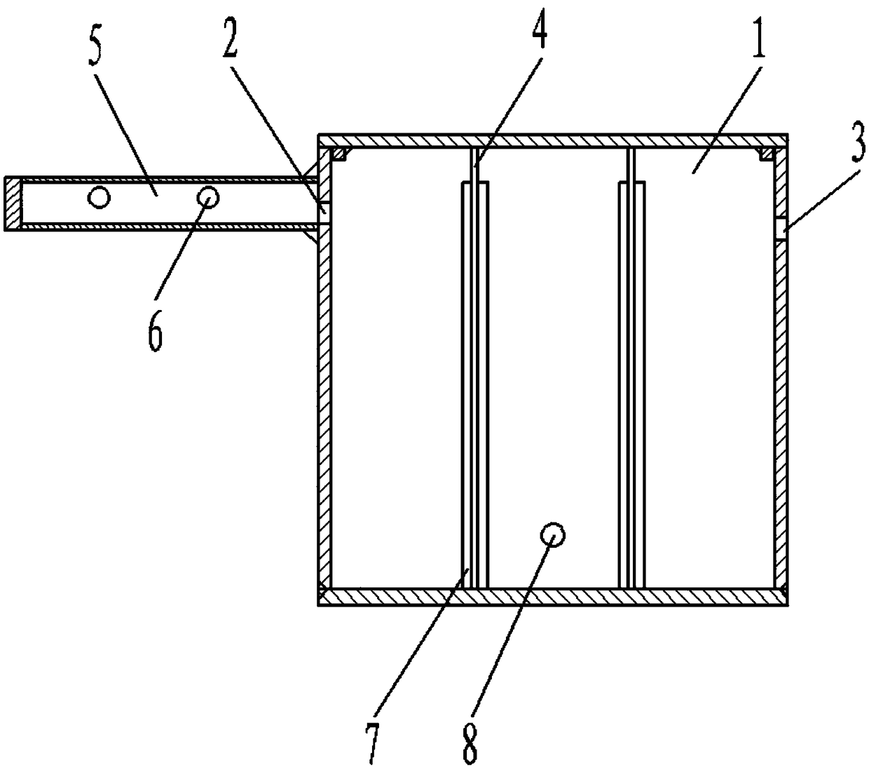 Oil spill recovery device for high-vanadium-titanium steel rolling line