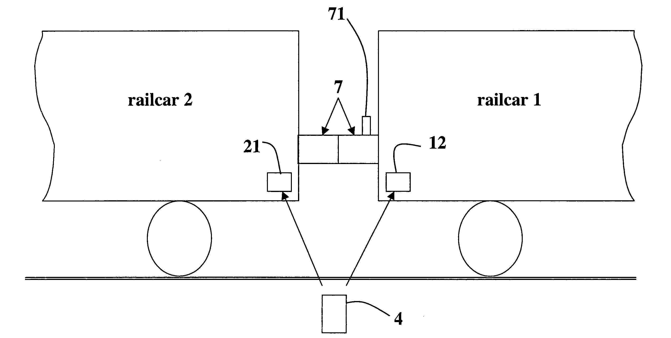 System for tracking railcars in a railroad environment