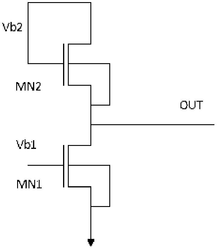 Threshold voltage degradation measuring circuit