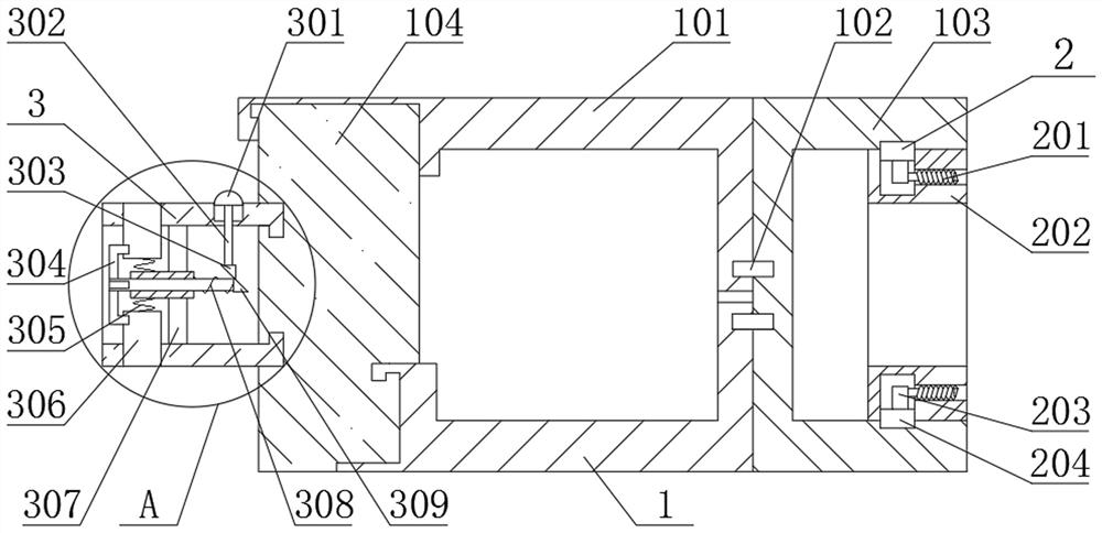 A wood-plastic composite material profile that is easy to connect